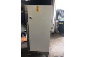 Arctic Air Commercial Freezer, portable on casters, with Taylor Temperature Probe, overall size 75" T X 32" W X 29" D, 110 volt, 1 phase