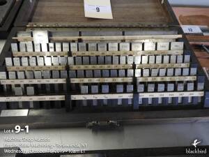 Lot of Webster-Starrett gauge blocks