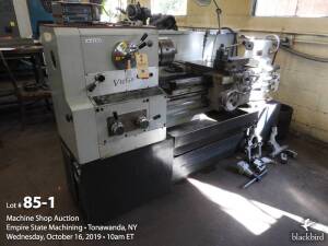 Victor 1640D gap bed lathe