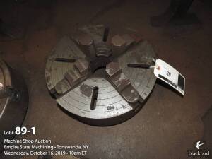 14" 4-jaw chuck