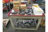 LOT: (2) 4-Wheel Carts with Assorted Label Guns, Tape Guns, Tape, etc. (Location B)
