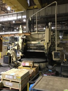 Gray Series 200 CNC Vertical Boring Mill with 120" Table