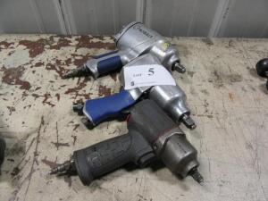 (3) Assorted Air Impact Wrenches *100 Industrial Dr Adrian, MI 49221*