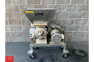 C.S. Bell Portable S/S Grinder Model MILPA NPSS : SN 14453CM1, with 5 HP Leeson Washdown Motor **Item Located in Denver, Colorado Rigging Fee: $2...