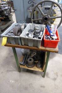 Gear Hobbing Machine Tooling w/Table, Asst. (Lot)