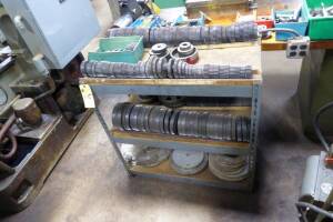 Gear Hobbing Machine Tooling w/Table, Asst. (Lot)