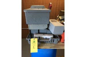 Box of Safety Switches & Electronic Level Controls Rigging Quote: $35