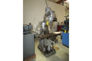 BRIDGEPORT Vertical Mill, Model 148996, S/N J153444, W/ Sargon Model 652 Digital Read Out