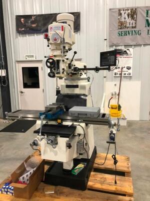 GANESH GMV-3F TOOLROOM PRECISION MILLING MACHINE, S/N: 71004989, (LOCATION: KALAMAZOO, MICHIGAN)