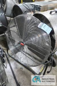 30" DIA PORTABLE AIR CIRCULATOR