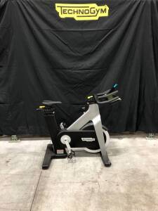 TECHNOGYM GROUP CYCLE CONNECT-GREY INDOOR CYCLING BIKE DOM: 2015 MODEL: D92CBNE0-DM02NR  SN: D92CBNE015000593