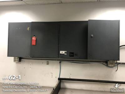 Lot of (4) steel wall cabinets