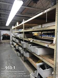 (3) bays racking-shelving 8-ft x 4-ft x 8-ft (Bid per unit, sold 3x the money.)