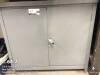 Lot of (3) steel cabinets 36" x 24" x 32" - 2