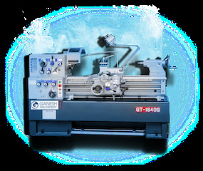 GANESH GT-1640 TOOLROOM MANUAL LATHE, S/N: S10712-073, MFG DATE. 2019, (LOCATION: CARSON, CA)