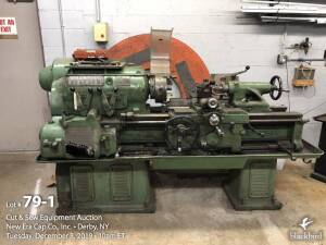 Monarch 14"C engine lathe, 16.5" swing, 48" bed, 1-5/8" thru, 220 V, 3 phase, steady rests, more