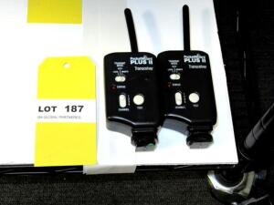 (2) POCKETWIZARD PLUS II TRANSCEIVER