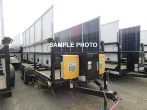 2012 SCT 20 Mobile Solar Generator from DC SOLARConsists of: 2 SMA ConvertersMidnight Classic controller2 x 48v Batteries10 Solar Panels, (trailer has 2 flat tires)VIN: 4HXSC1622CC162388Trailer Year: 2012Location: 1099 West Ropes Avenue, Woodlake, CA, 932