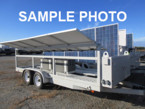 2015 SCT 20 Mobile Solar Generator from DC SOLAR - Tag Number 14683