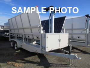 2015 SCT 20 Light Tower - Mobile Solar Generator From DC Solar - Tag Number 15612