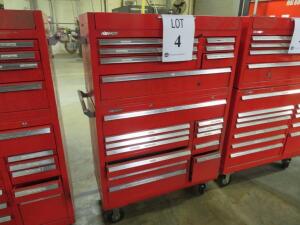 KENNEDY 19 DRAWER TOOL CHEST AND ROLLING CART CABINET SET ( 4650 OAKLEYS LN HENRICO, VA 23231)