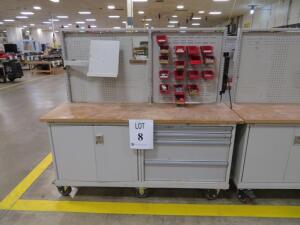 LISTA COMBINATION WORKSTATION 72" X 22 1/2" X 68 1/2" ( 4650 OAKLEYS LN HENRICO, VA 23231)