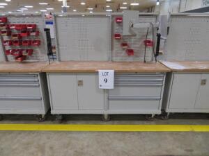 LISTA COMBINATION WORKSTATION 72" X 22 1/2" X 68 1/2" ( 4650 OAKLEYS LN HENRICO, VA 23231)