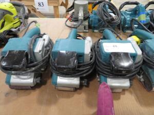 LOT OF 5 MAKITA BELT SANDERS MODEL: 9903( 4650 OAKLEYS LN HENRICO, VA 23231)