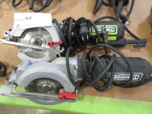 LOT OF (2) ROCKWELL GRINDERS MODEL: RK3441K ( 4650 OAKLEYS LN HENRICO, VA 23231)