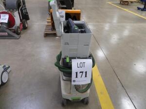 FESTOOL CT 48 E HEPA DUST EXTRACTOR W/ FESTOOL ROTEX SANDER MODEL: RO 125FEQ ( 4650 OAKLEYS LN HENRICO, VA 23231)