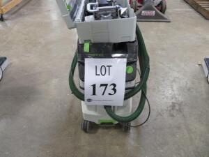 FESTOOL CT 48 E HEPA DUST EXTRACTOR W/ FESTOOL DOMINO JOINTER MODEL: DF 500 Q ( 4650 OAKLEYS LN HENRICO, VA 23231)