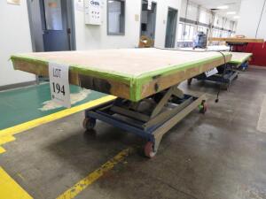 BISHAMON OPTIMUS HYDRAULIC LIFT TABLE 2000LBS CAPACITY 2000LBS MODEL: L2K-4260 ( 4650 OAKLEYS LN HENRICO, VA 23231)