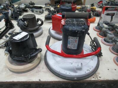 (2) PINSKE EDGE QUAD MASTER SANDERS (2) GEM INDUSTRIES SANDERS MODEL BW-H