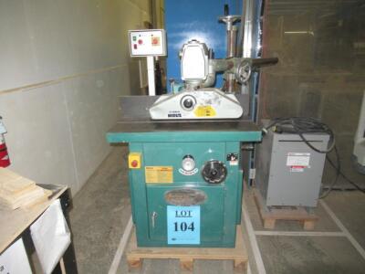 GRIZZLY INDUSTRIAL G7215Z TILTED SPINDLE SHAPER WITH HOLZ FC80 POWER FEEDER