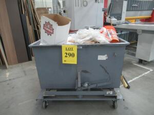 MECO MAHA 2000 POUND CAPACITY SELF DUMPING HOPPERS 1 1/2 YARD