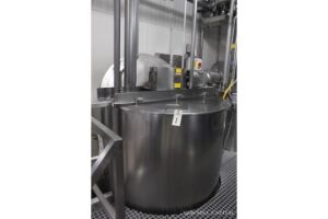 2004 Lee Industries 400 Gallon Double Motion Scrape Surface Jacketed Kettle, M# 400 D9MS, S/N 34007-1-2, 2004, Load Cell Mounted