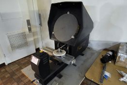 Suburban Tool Master View model MV-14 optical comparator, s/n 1223-9611M