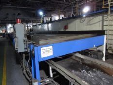 Alliance Industrial Approx. 8' x 70' Unscrambler Conveyor, PLC Control