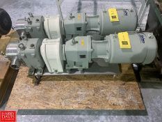Fristam Positive Displacement Pump, Model FKL50A, S/N FKL50A1100689