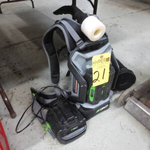 E Go 56V Back Pack Leaf Blower