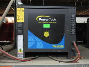 Hawker Powertech Battery Charger, 480v, 12.5amp, 3ph, M/N PT3-24-160 S/N NA196114