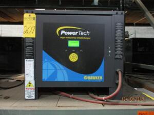 Hawker Powertech Battery Charger, 480v, 12.5amp, 3ph, M/N PT3-24-160 S/N MH183148