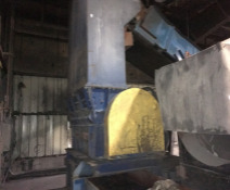 AMERICAN PULVERIZER MDL. 6000 TYPE STT ROLLING RING SHREDDER/MILL, 300 HP, 36" DIAMETER X 60" WIDE