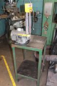 KALAMAZOO 1/2-HP 1" ABRASIVE BELT GRINDER W/ STEEL STAND