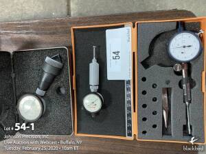 Lot- Mitutoyo bore & chamfer & dial bore gauges