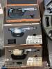 Lot- (2) Mitutoyo thread mics and flange micrometer