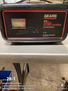 Sears model 200.71206 6/2 amp battery charger