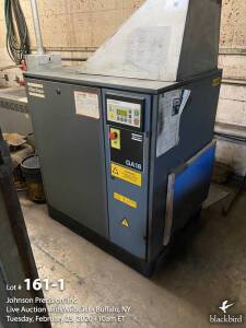 Atlas Copco GA18P 25HP screw air compressor