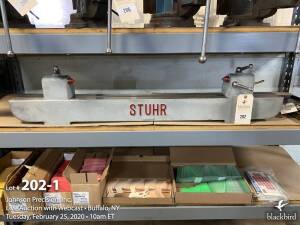 Stuhr bench center, 6" x 36"