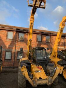 JCB, 533-105 Telehandler, Plant No. G237
DOM (2012), Serial No. 2148025
Hours: 8287, 
LOLER: 10/10/2020